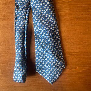 Hermes Paris Men's Necktie Tie Duck 7932 MA